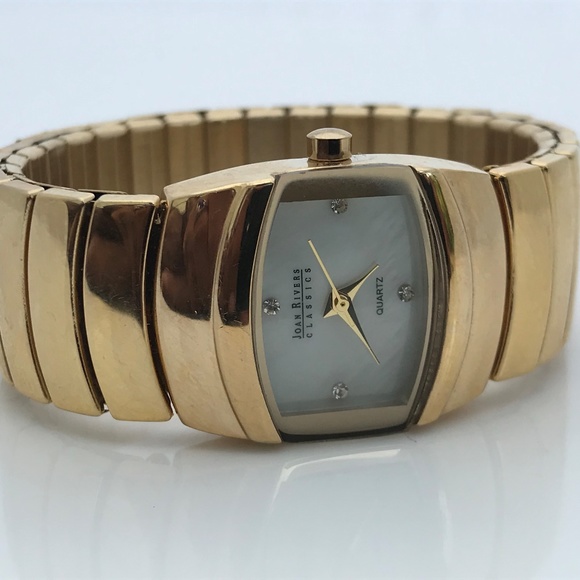 JoanRivers Classics Women Watch Gold Tone … - Picture 3 of 8